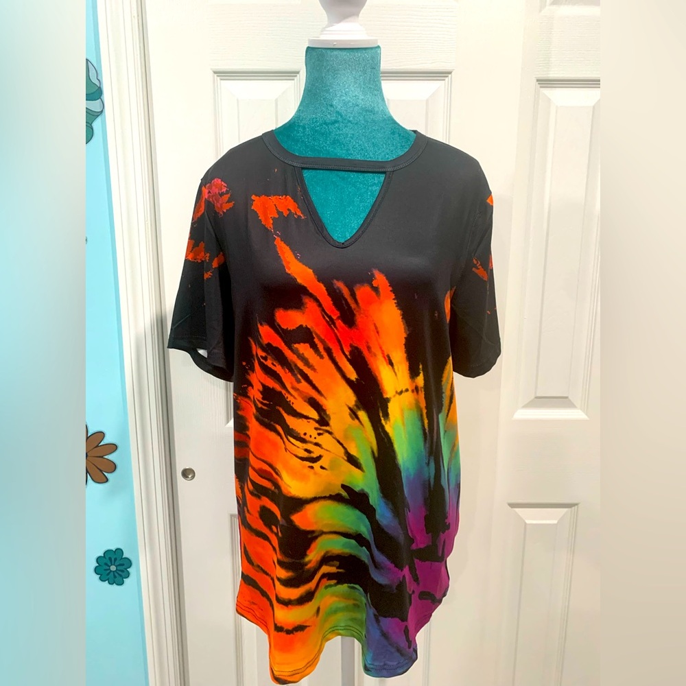 Tye Dye Tee 🩷💚❤️🩵🧡💛💜💙🖤